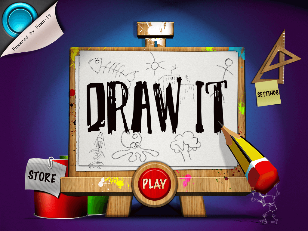 Draw Push it Game Cover